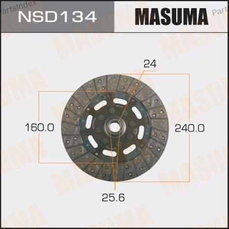 MASUMA диск сцепления NSD134