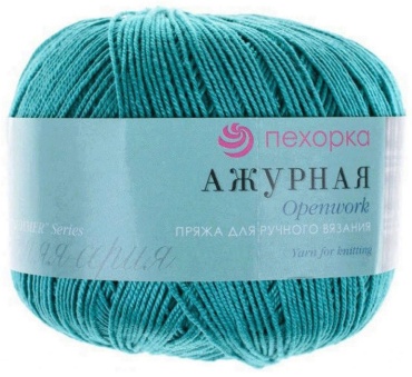 Моток Пехорка Ажурная 511 зеленка 280 м 50 г