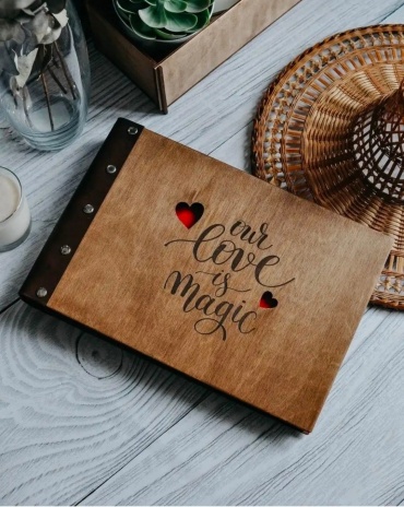 ANS craft фотоальбом Our Love is Magic свадебный формат 10x15