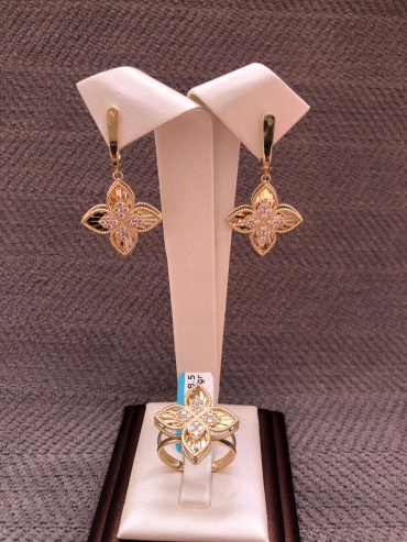 MANILAS GOLD 3554791 вес 9.56 г золото, фианит