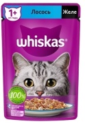 Whiskas кусочки в желе лосось 75 г 1 шт