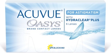 Контактные линзы ACUVUE OASYS for ASTIGMATISM 0 кривизна 8.6 на две недели 6 шт