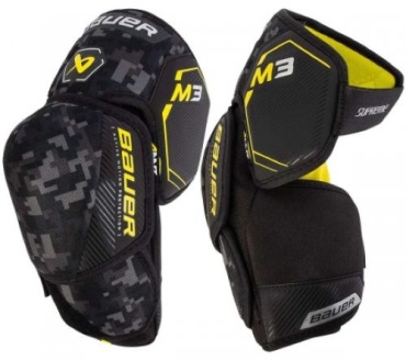 Защита локтя Bauer Налокотники S23 SUPREME M3 JR (юниорские) черный M