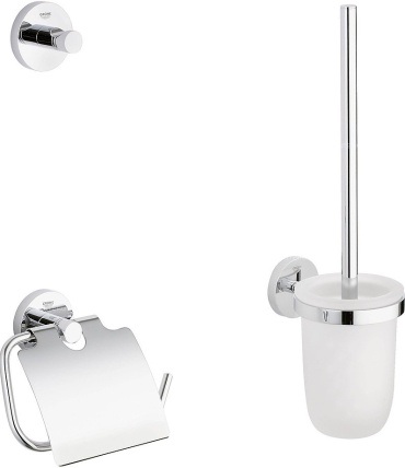 Grohe набор держателей 40407001 3 шт, нержавеющая сталь