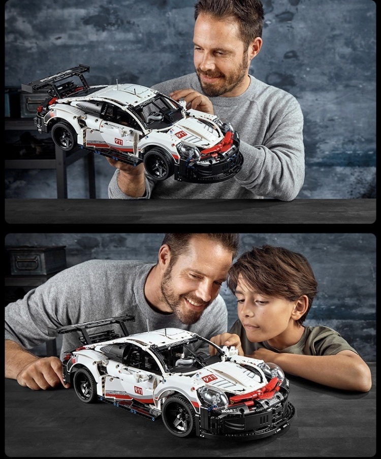 Купить Конструктор Technique Porsche 911 SRS KN121503, деталей 1580 шт ...