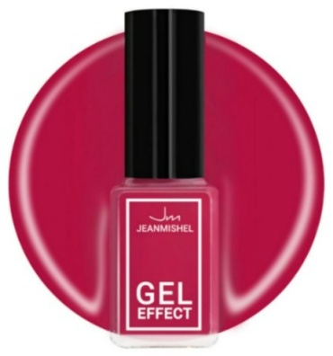 Jeanmishel лак Gel Effect 230 темно-розовый матовый 6 мл