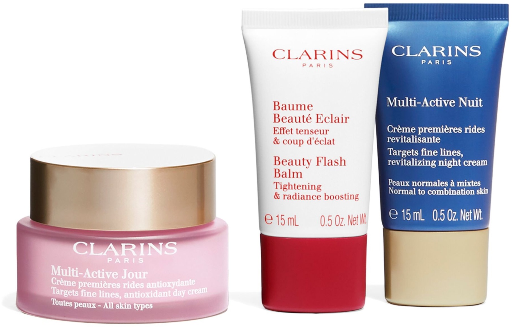 Clarins Multi Active набор по уходу за лицом для женщин
