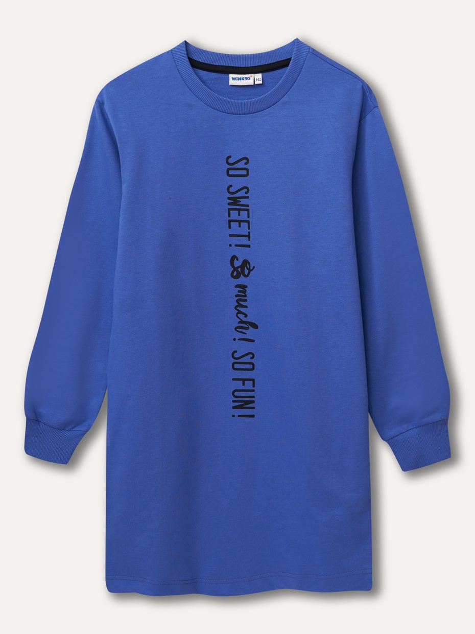 Повседневное платье WINKIKI Kids Wear сиреневый