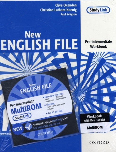 Купить Oxford New English File: Pre-intermediate: Workbook with key and ...