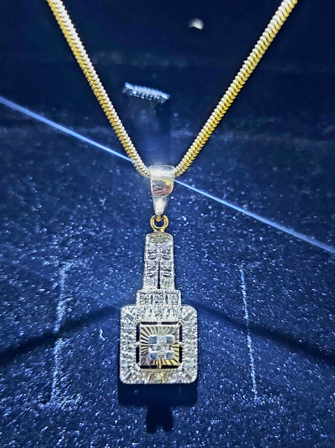 Подвеска NN Diamond M928 вес 5.2 г золото, бриллиант