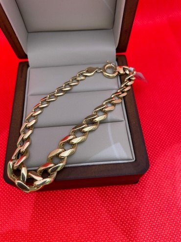 LUX GOLD Брасле Золото длина 19 см, вес 7.33 г золото, плетение отсутствует