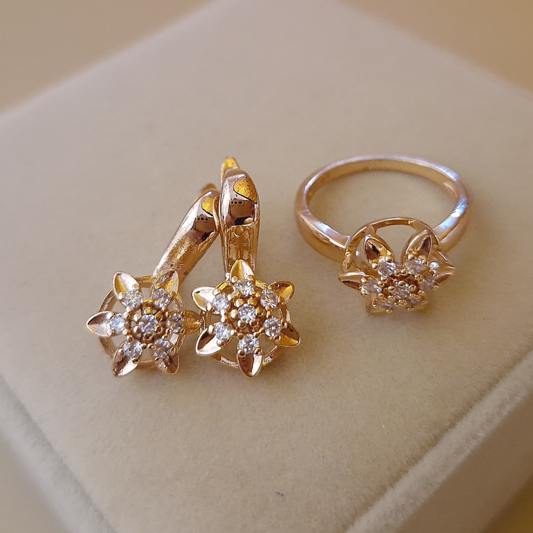 Xuping Jewelry медицинское золото, фианит