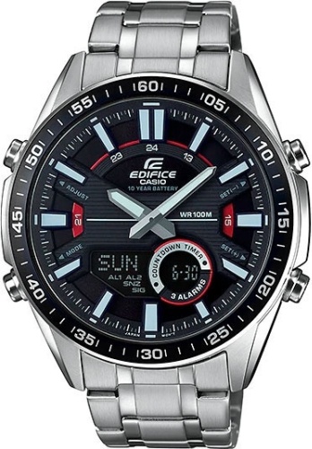 Кварцевые CASIO EFV-C100D-1AVEF сталь