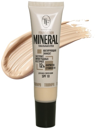 TF cosmetics Mineral SPF10 тональный крем 55 Natural Beige 31 мл
