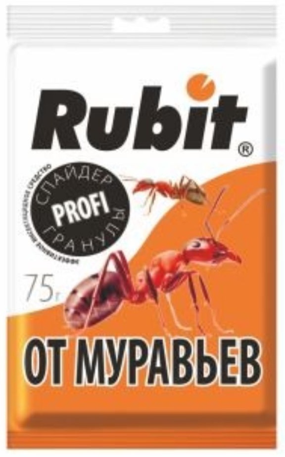 Rubit гранулы СПАЙДЕР 75 г