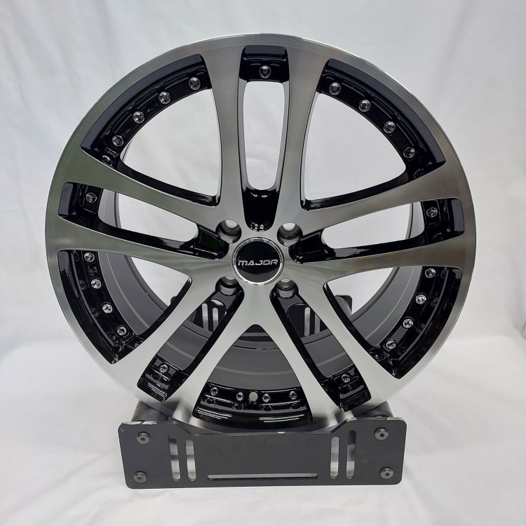 Wheels 924 6x16/4x98 D58.6 ET35 4 диска черный, серебристый