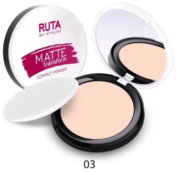 Пудра Ruta Matte Transform сухая 03 натуральный бежевый бежевый