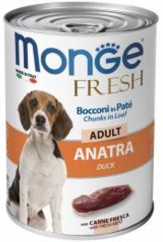 Monge Fresh Dog утка все породы 400 г 1 шт