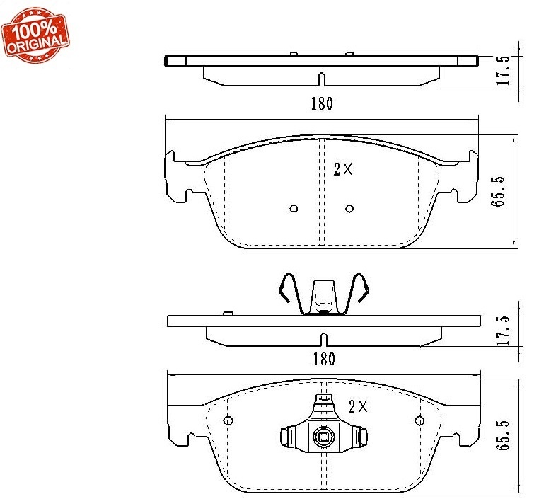 Колодки Winkod W1501BP