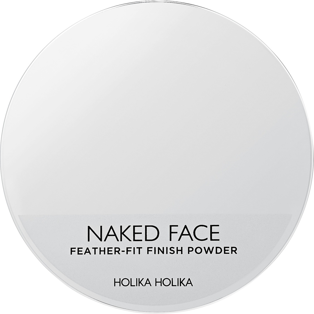Holika Holika Naked Face рассыпчатая Feather Fit Finish Powder прозрачный