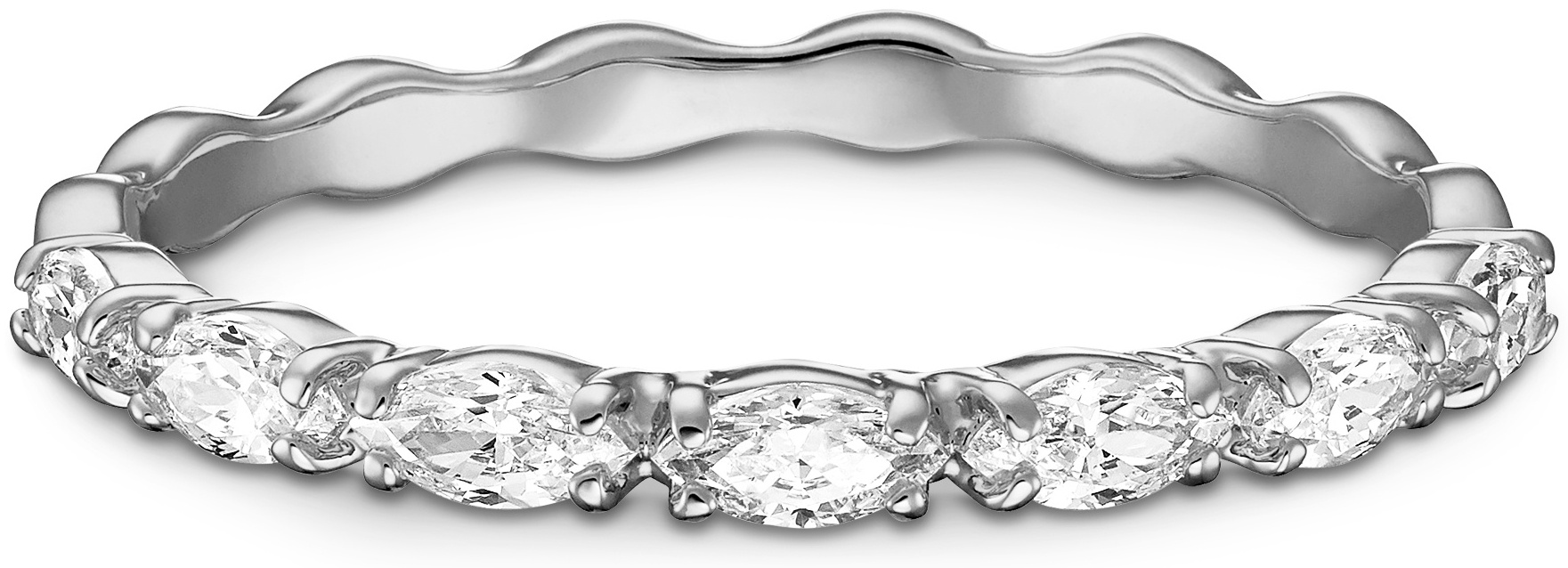 Кольцо Swarovski Global Collection размер 18.5 ювелирный сплав, кристаллы Swarovski