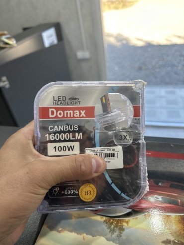 DOMAX Domax 16000 светодиодная H3, 2 шт