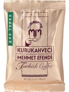 Кофе Kurukahveci Mehmet Efendi молотый в пакете 100 г