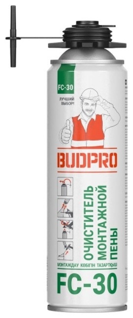 Очиститель монтажной пены BUDPRO Очиститель FC-30, 440 мл