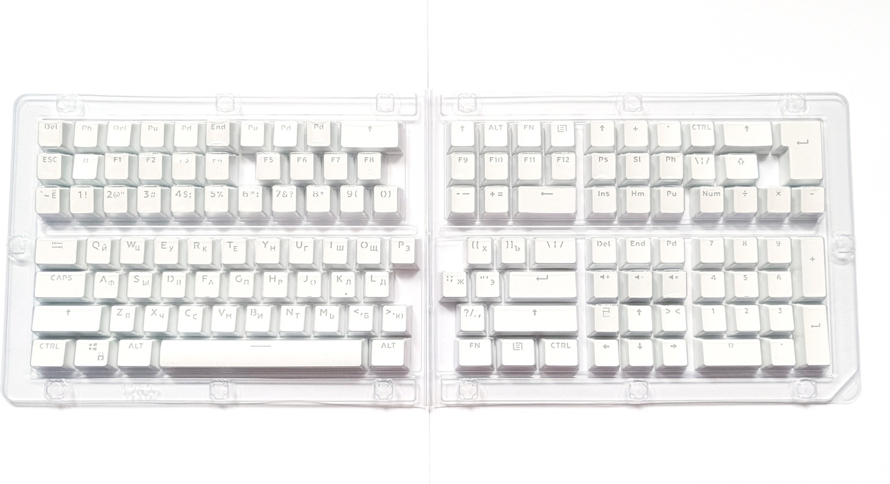 Кейкапы для клавиатуры Ducky DCA132 белый