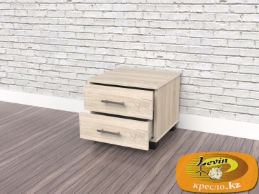 Тумба Кресло.kz Eco M2, 40x36x40 см, светло-коричневый