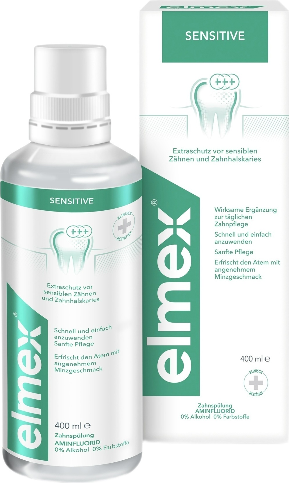 Elmex Sensitive ополаскиватель нейтральный 400 мл