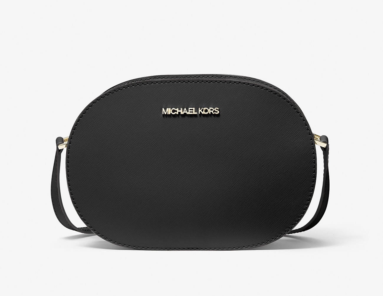Сумка кросс-боди Michael Kors натуральная кожа черный