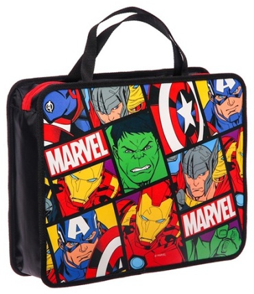 Папка-портфель Marvel Мстители, А4, мультиколор