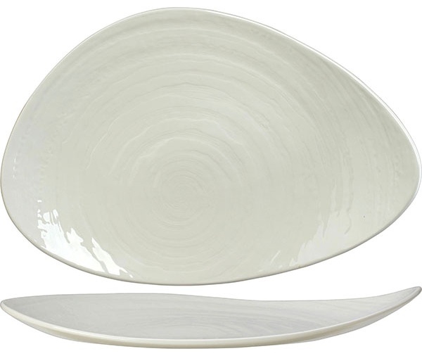 Блюдо Steelite Скейп 37.5х25 см, фарфор, 1 шт