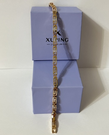 Xuping Jewelry B1374 длина 19 см медицинское золото, без вставок
