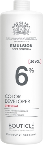 Окислитель BOUTICLE Color Developer Universal 6% 1000 мл