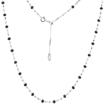 Колье Tesori SNECK-K888-50 длина 50 см вес 3.91 г серебро, шпинель