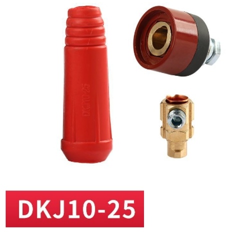 Штекер 17920290_Штекер красный DKJ 10-25, 2 шт