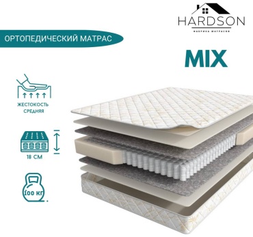 Матрас HARDSON Mix, 90x200x19 см