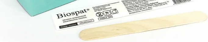 Шпатель медицинский детский 140х14 стер. Biospat