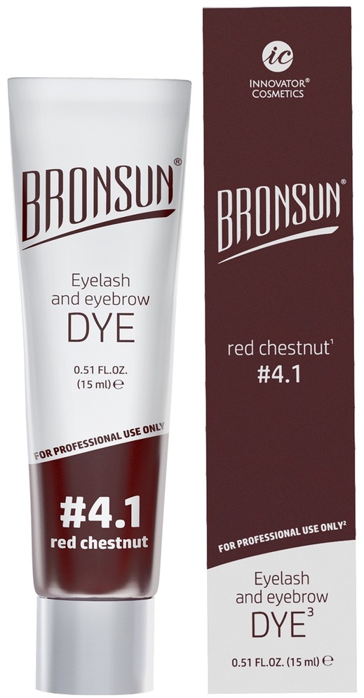 Bronsun Dye краска №4.1 Red chestnut 15