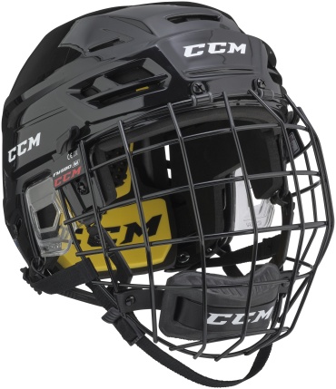 CCM Шлем с маской TACKS 210 SR взрослый черный L