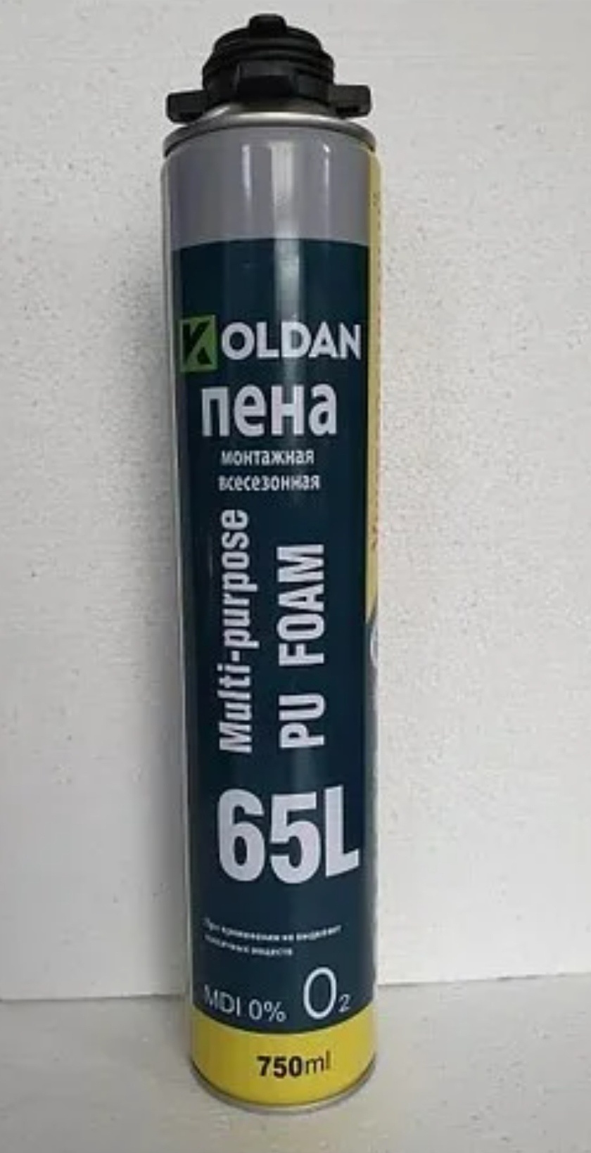 KOLDAN пена монтажная всесезонная 65L, 750 мл 1 шт