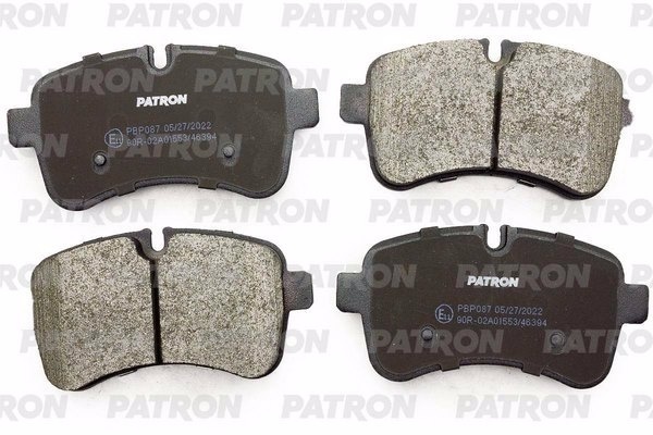 Колодки PATRON задние PBP087 4 шт