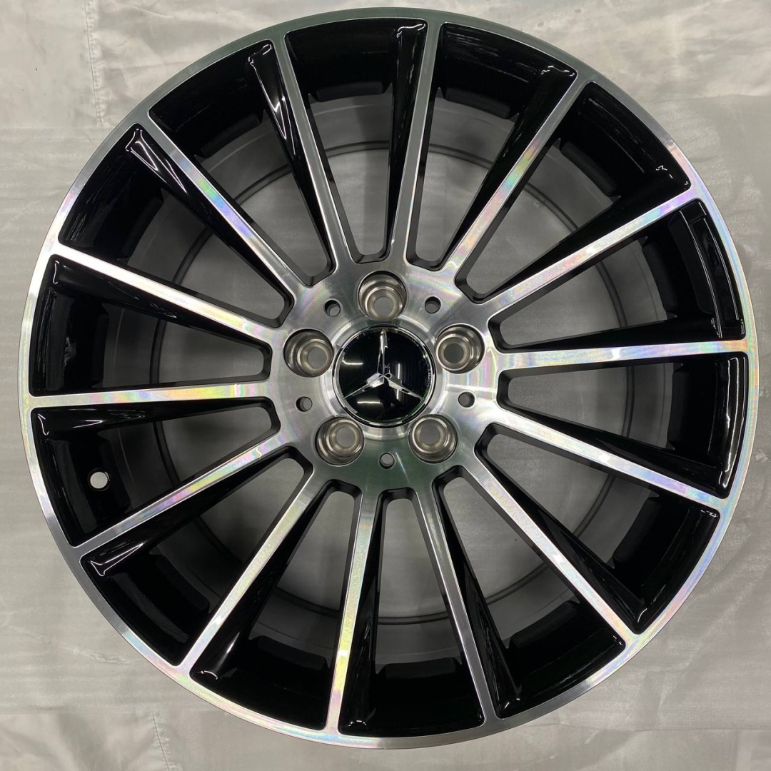 DIVAD BKY0836 8.5x18/5x112 D66.6 ET35 4 диска черный, серебристый