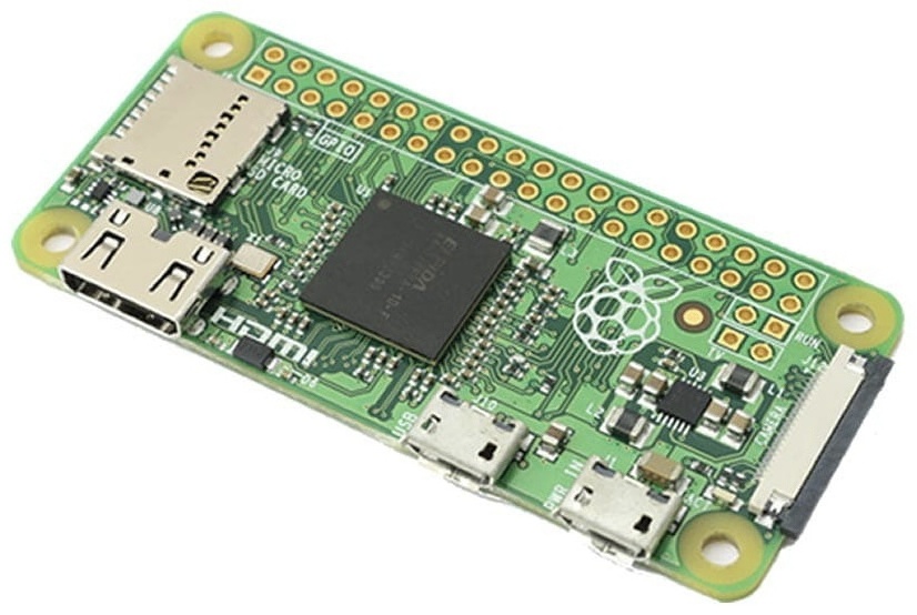 Has board. Raspberry Pi Zero. Крепление одноплатного компьютера.