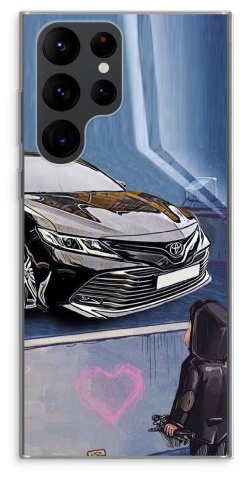 Чехол для Samsung Galaxy S22 Ultra прозрачный