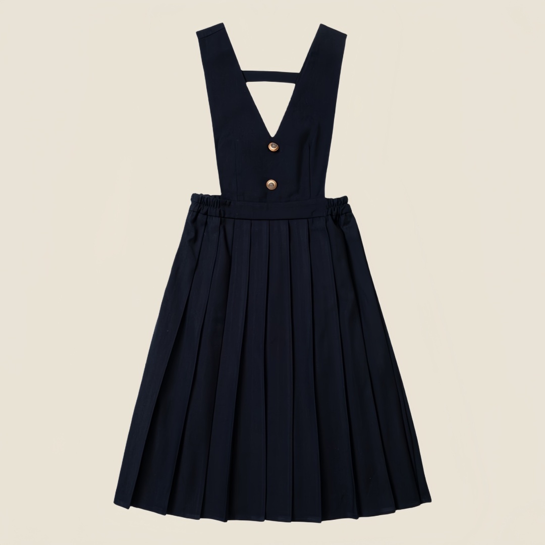 Школьное платье сарафан FASHION CLASSICS синий