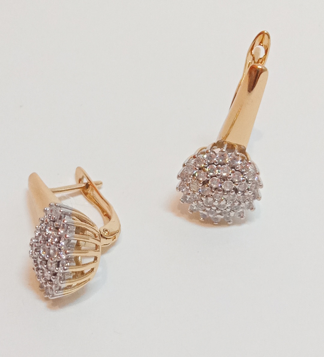 Серьги Xuping Jewelry Xuping Jewelry медицинская сталь, фианит