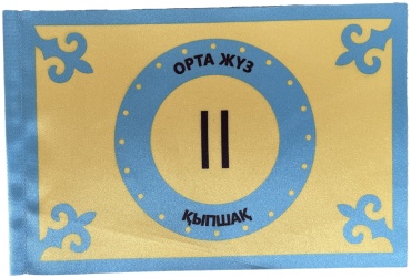 Aquilifer флаг жуз Кыпчак 22x15 см